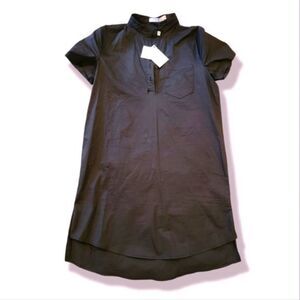 𝅺short sleeve shirt dress size small